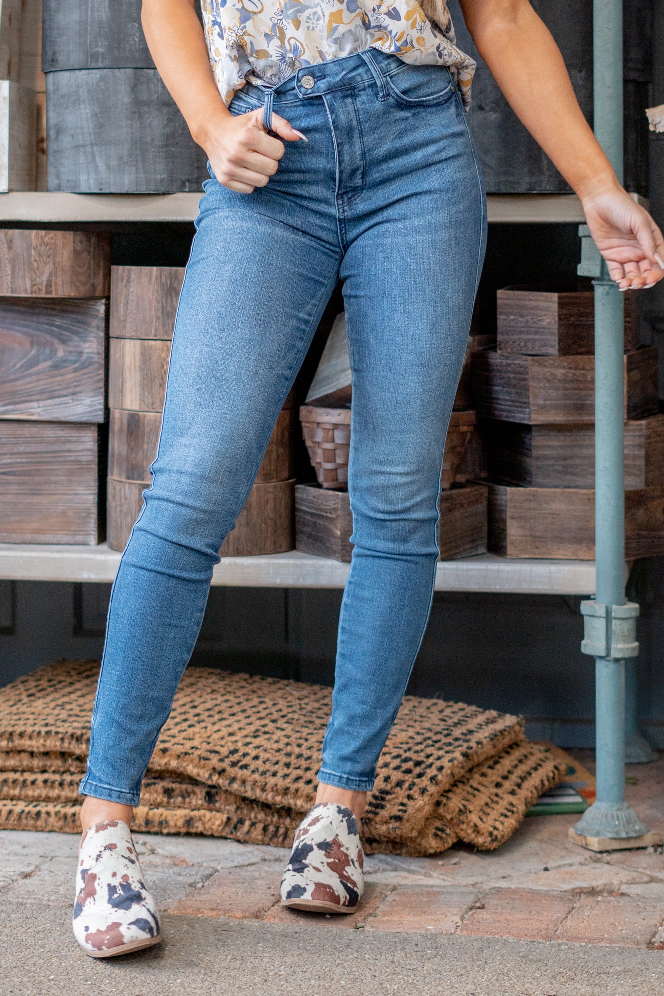 Women's Slim Fit Jeans | Sisley